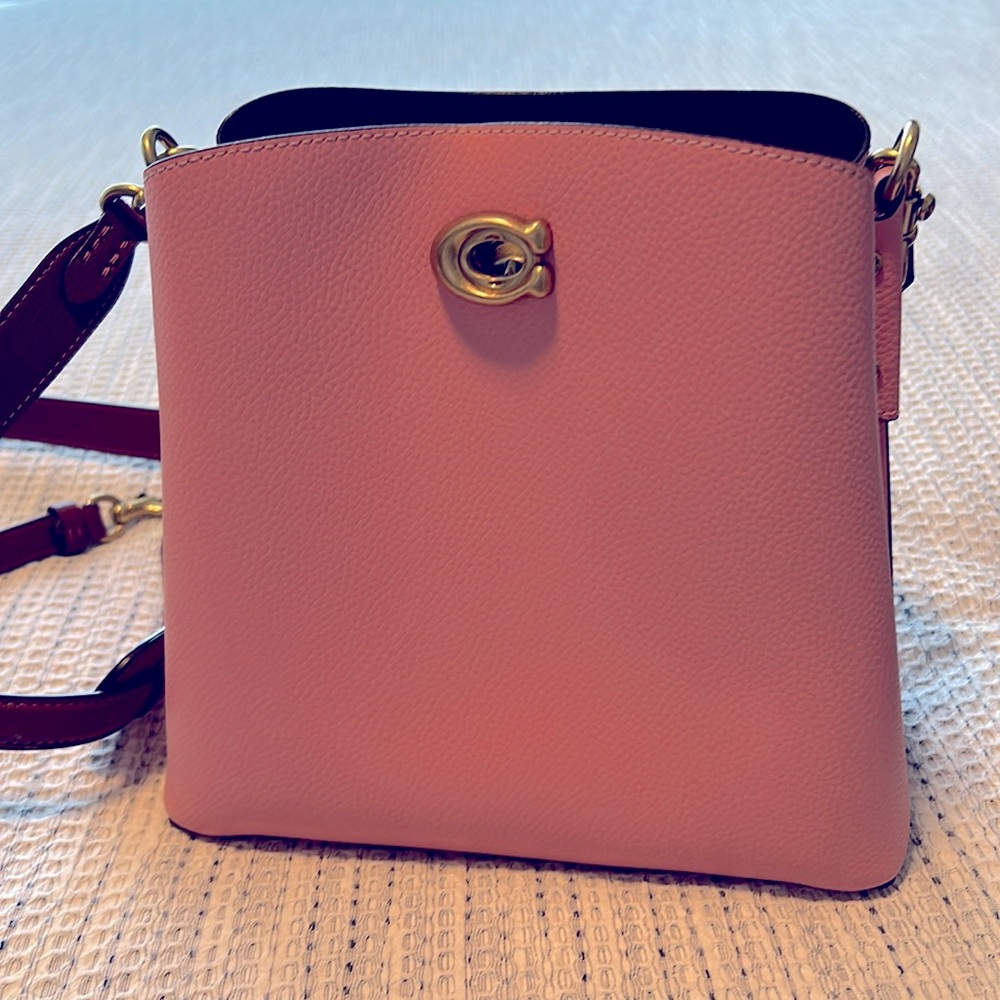 Pink Coach crossbody